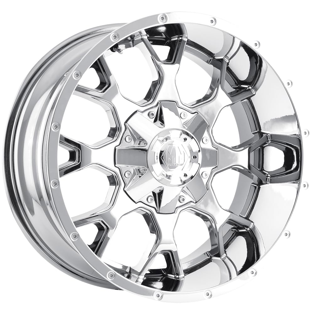 Warrior 8015 Mayhem 8015 Chrome 18X9 5-114.3/5-127 18mm 87mm