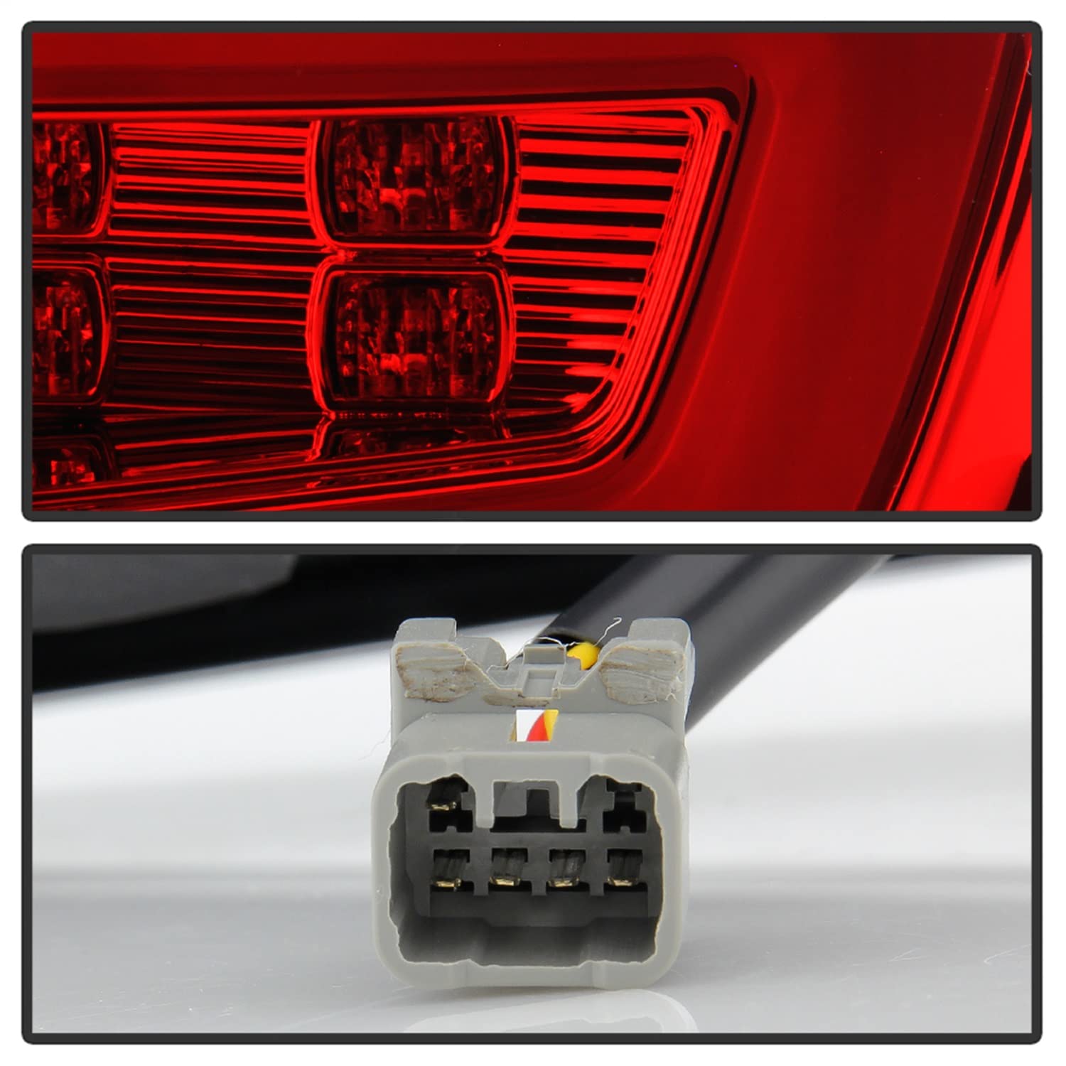 Euro Style Spyder Tail Lights (ALT-YD-SI084D-LED-RC)
