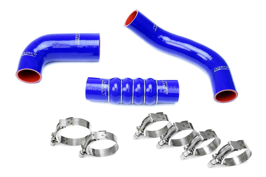 Blue HPS 57-1599-BLUE Reinforced Silicone Intercooler Hose Kit, 1 Pack