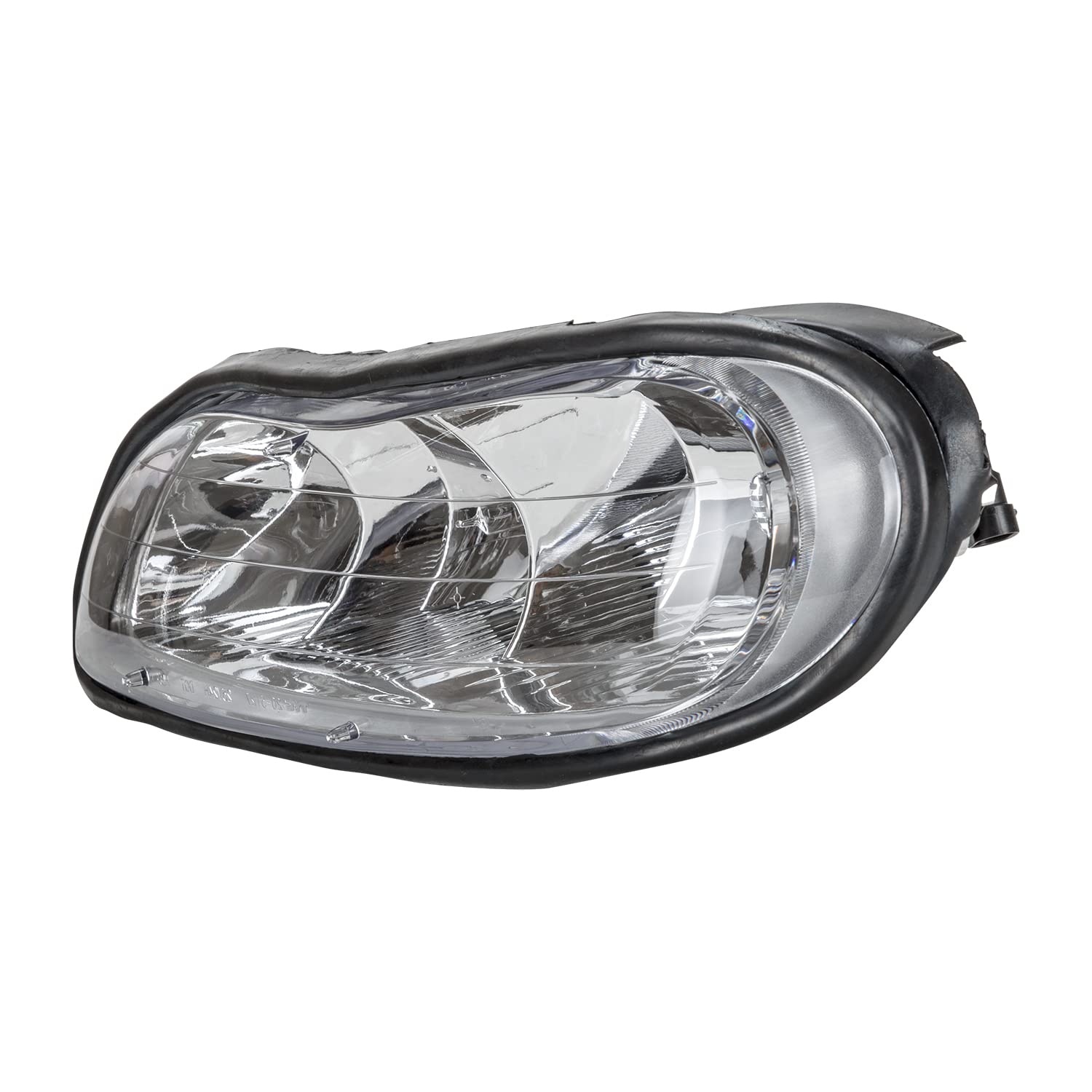 Left TYC Headlight Assembly Compatible with 1997-2003 Chevrolet Malibu