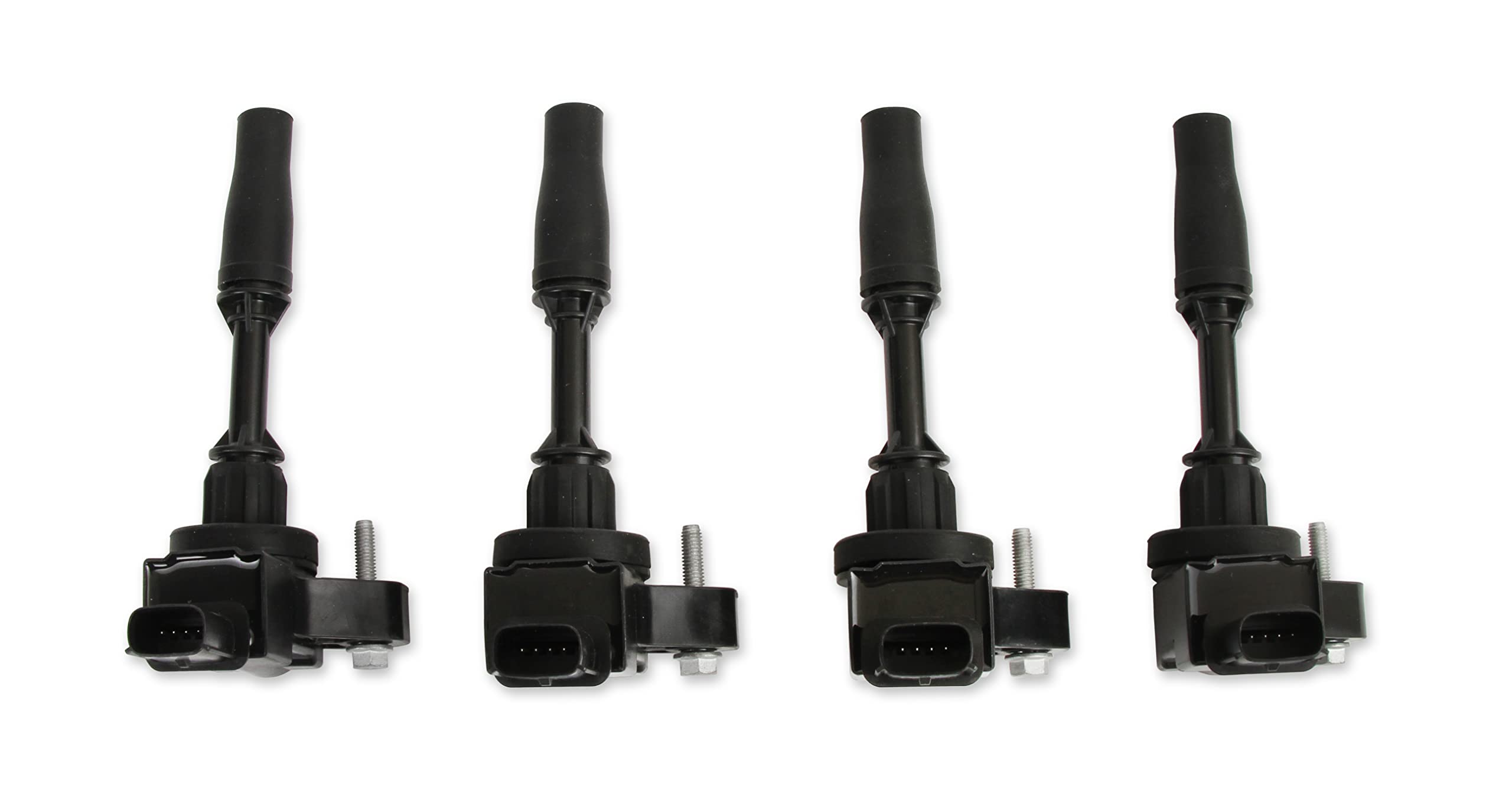 140086K-4 ACCEL Ignition Coils - Black, 4-Pack