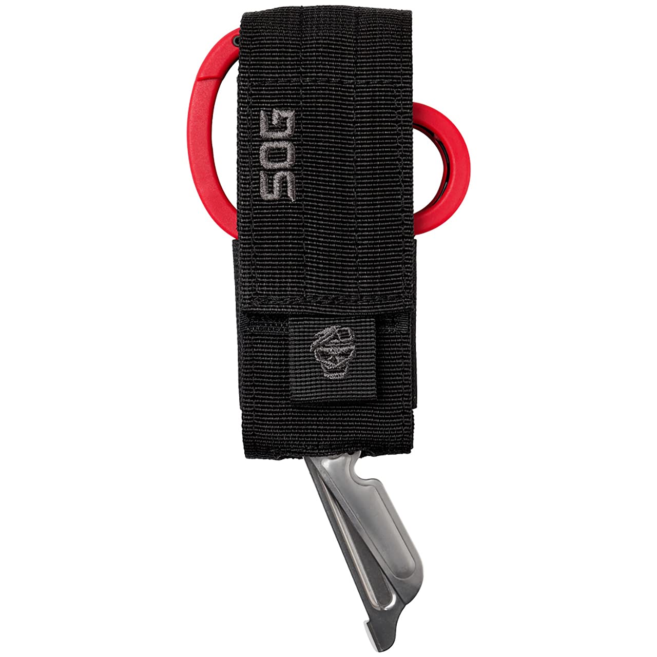 SOG ParaShears Stainless Steel Lightweight Multi-Tool, 11 Tools Compound Leverage Technology, Red