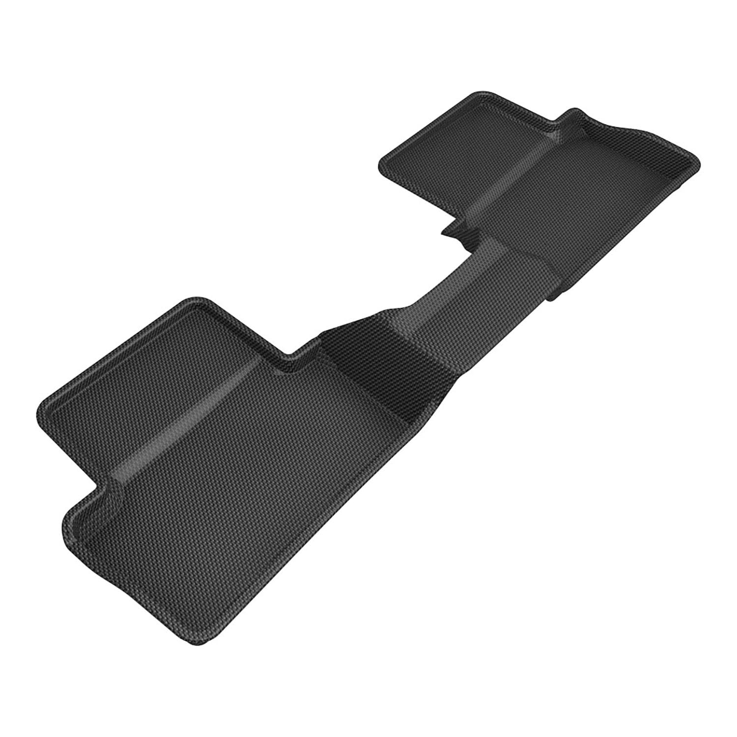 Kagu Floor Mat 3D MAXpider Custom Fit (Black) Compatible with Ford Bronco 2-Door 2021-2026 - Second Row