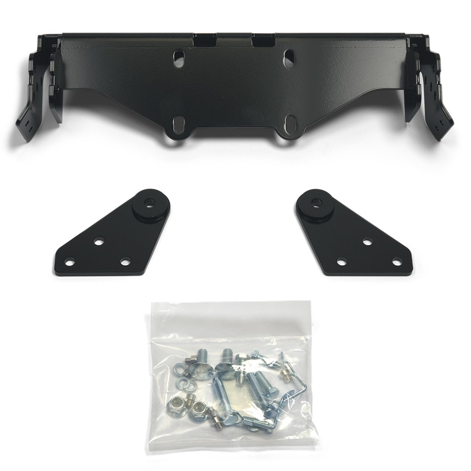 Front WARN Plow Mounting Kit, Fits: Yamaha Kodiak, Grizzly 700 (2016-2019), black