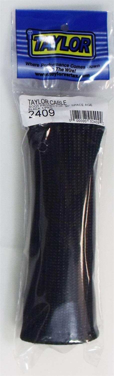Black Taylor Cable 2409 6" Spark Plug Boot Protector