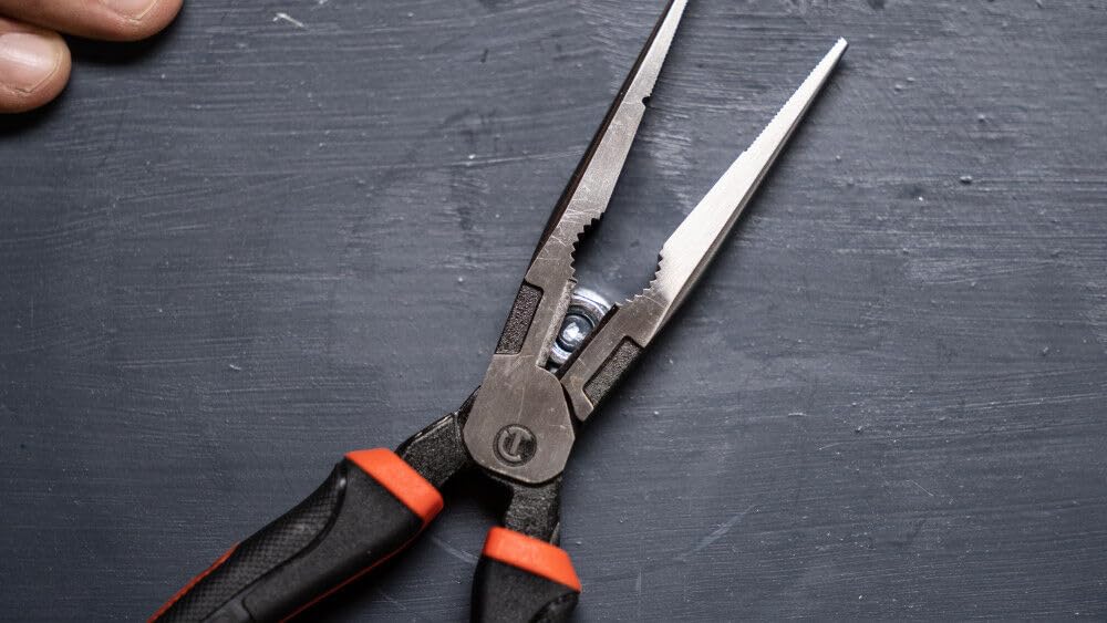 Z2 Long Nose Plier APEX Tool Group with Cushion Grip - Cutting Pliers with Ergonomic Handle & Fastener Grip - 6" - Z6546CG-06
