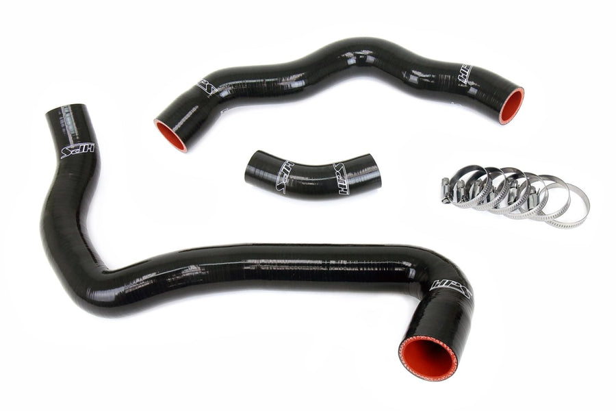 3-ply HPS Black Reinforced Silicone Radiator Coolant Hose Kit 57-1970-BLK