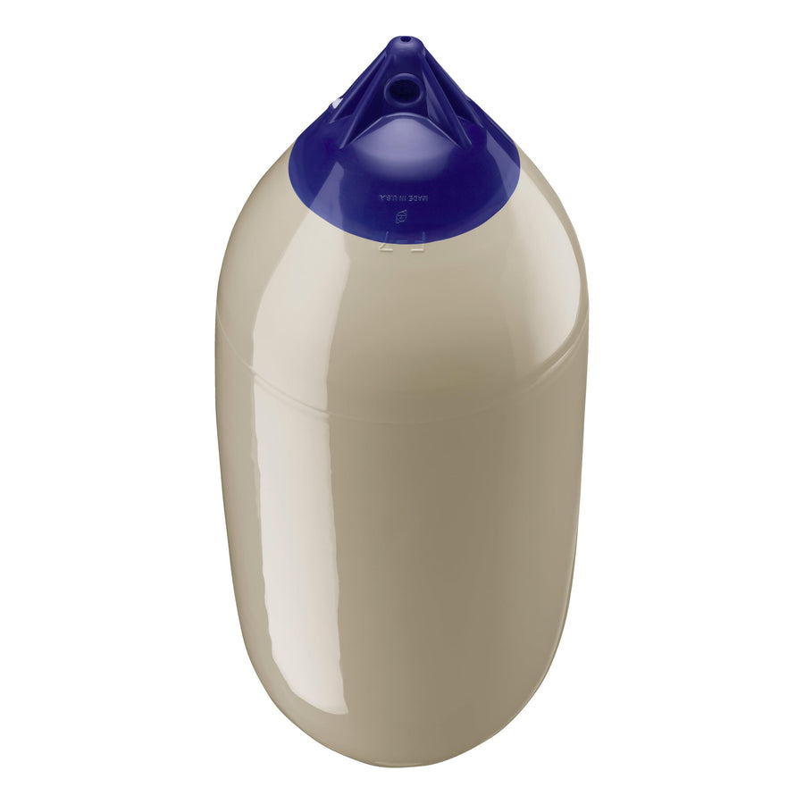 F-7 Standard Polyform Boat Fender Blue Ropehold - Sand