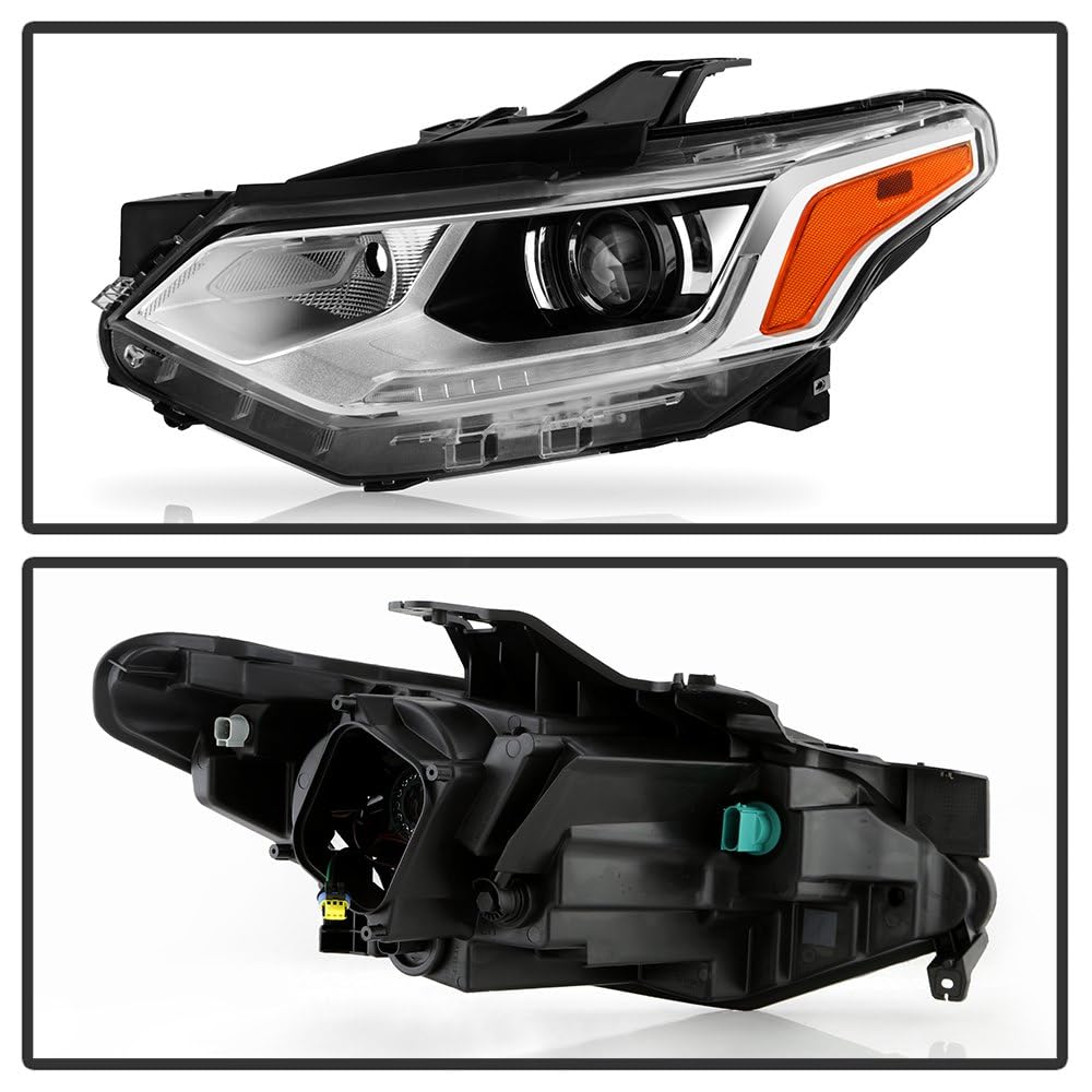 Chevy Traverse Spyder (POE) 18-21 HID w/LED DRL Headlight (GM2502487) - Low Beam-D3S(Not Included) ; Signal-WY21W(Included) - OE Left