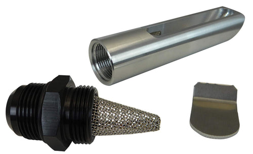Billet Moroso Oil Pickup Kit, For External Pump on Aluminum Pans, #16
