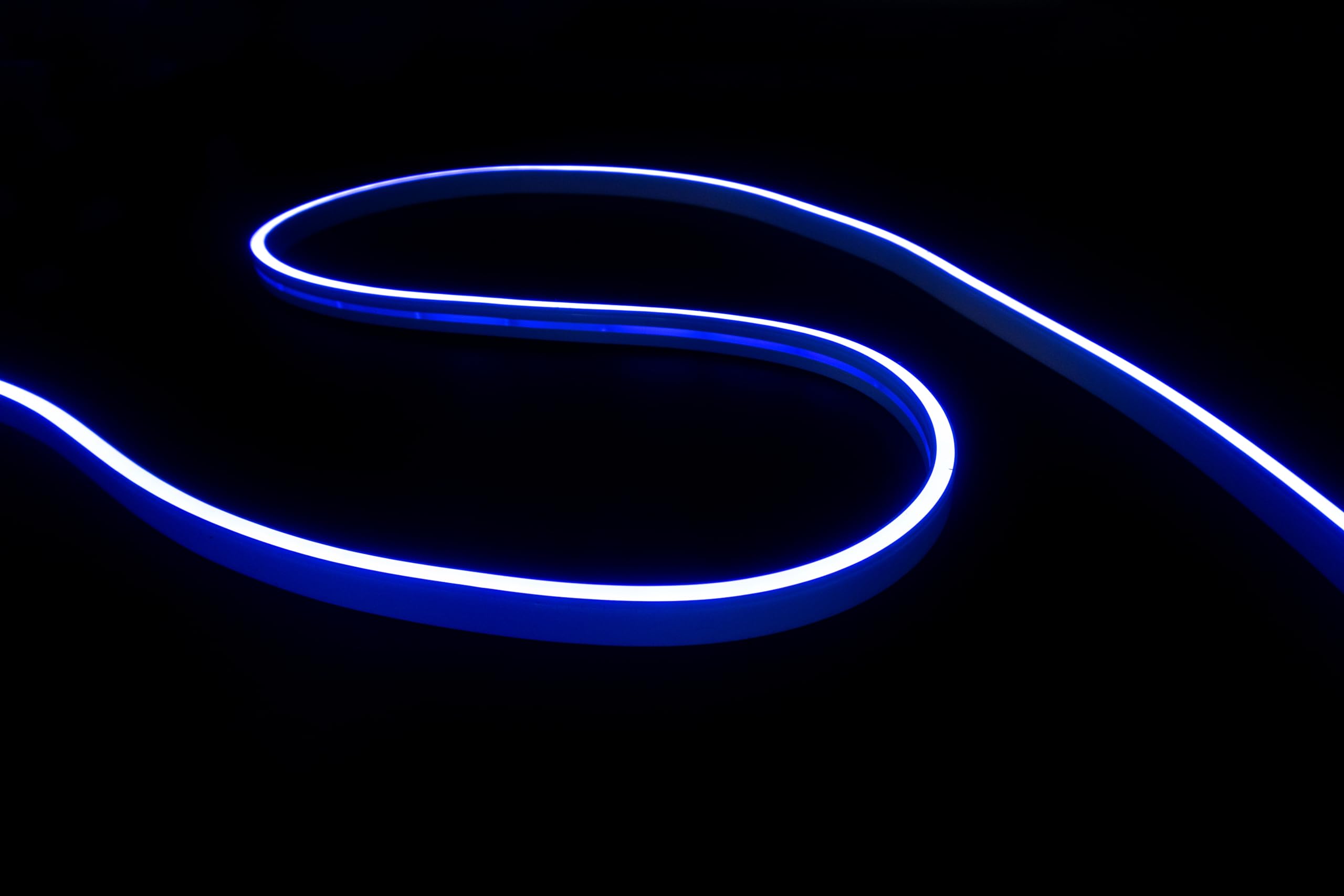 Lumishore 2.5 Meter (8.2 ft) LED Neon Flex Strip Light (Blue), Cut to Length, 60-0511-2500 Eclipse