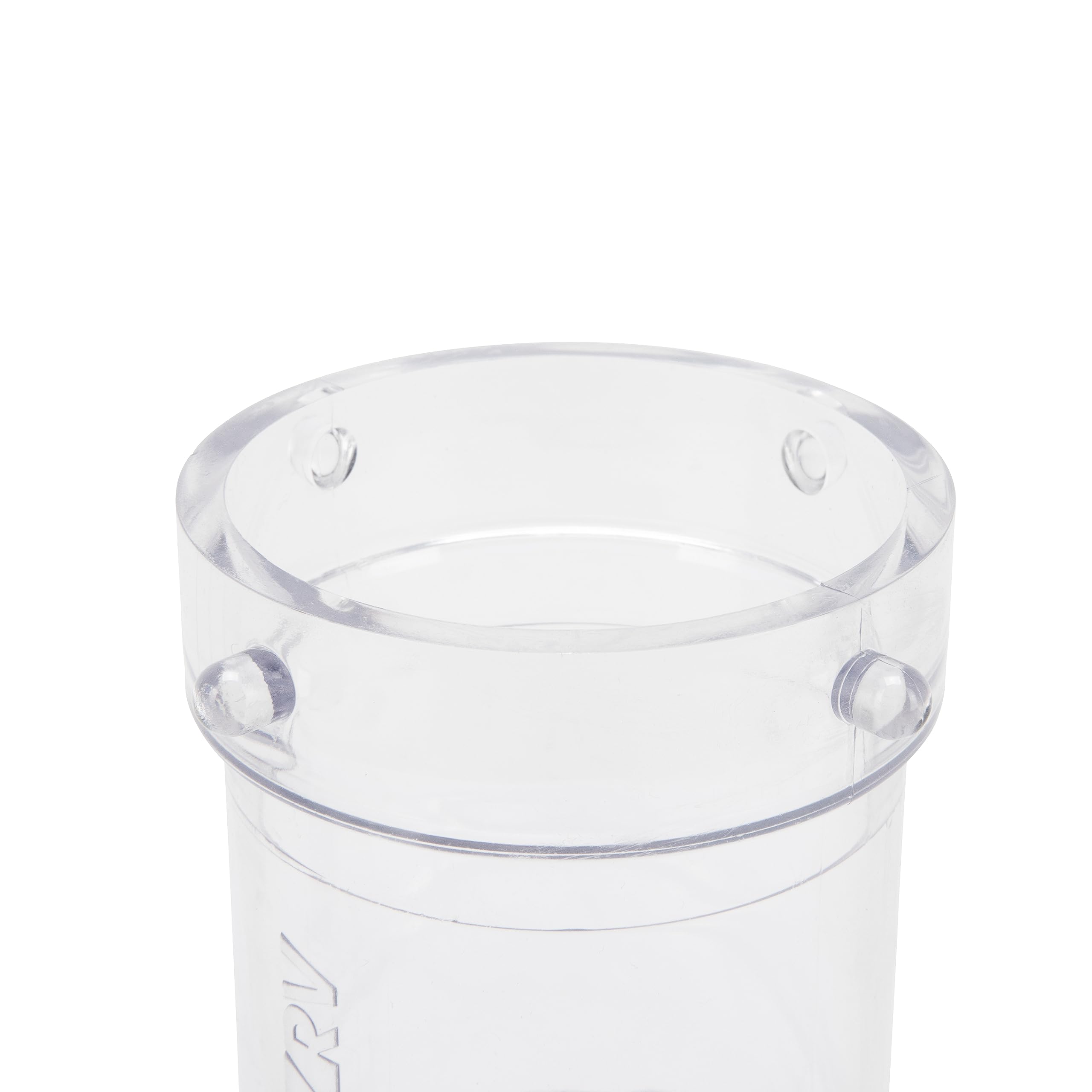 Camco RV Clear Sewage Hose Adapter - Extend Your Sewer Outlet & See When the System is Fully Rinsed - Camper Sewer Hose Extender Measures 5 Inches (39572)