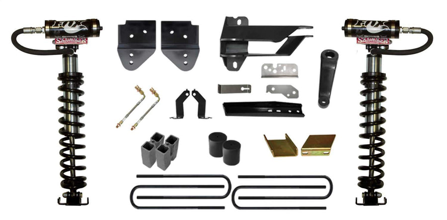 Skyjacker Suspension F1761LSK3 Lift Kit w/Shock 6 in. Lift Incl. Ft. Coil Over Shocks Track Bar/Radius Arm/Steering Stab/Sway Bar Relocation Brackets Bump Stop Spacers R. Block./U-Bolts