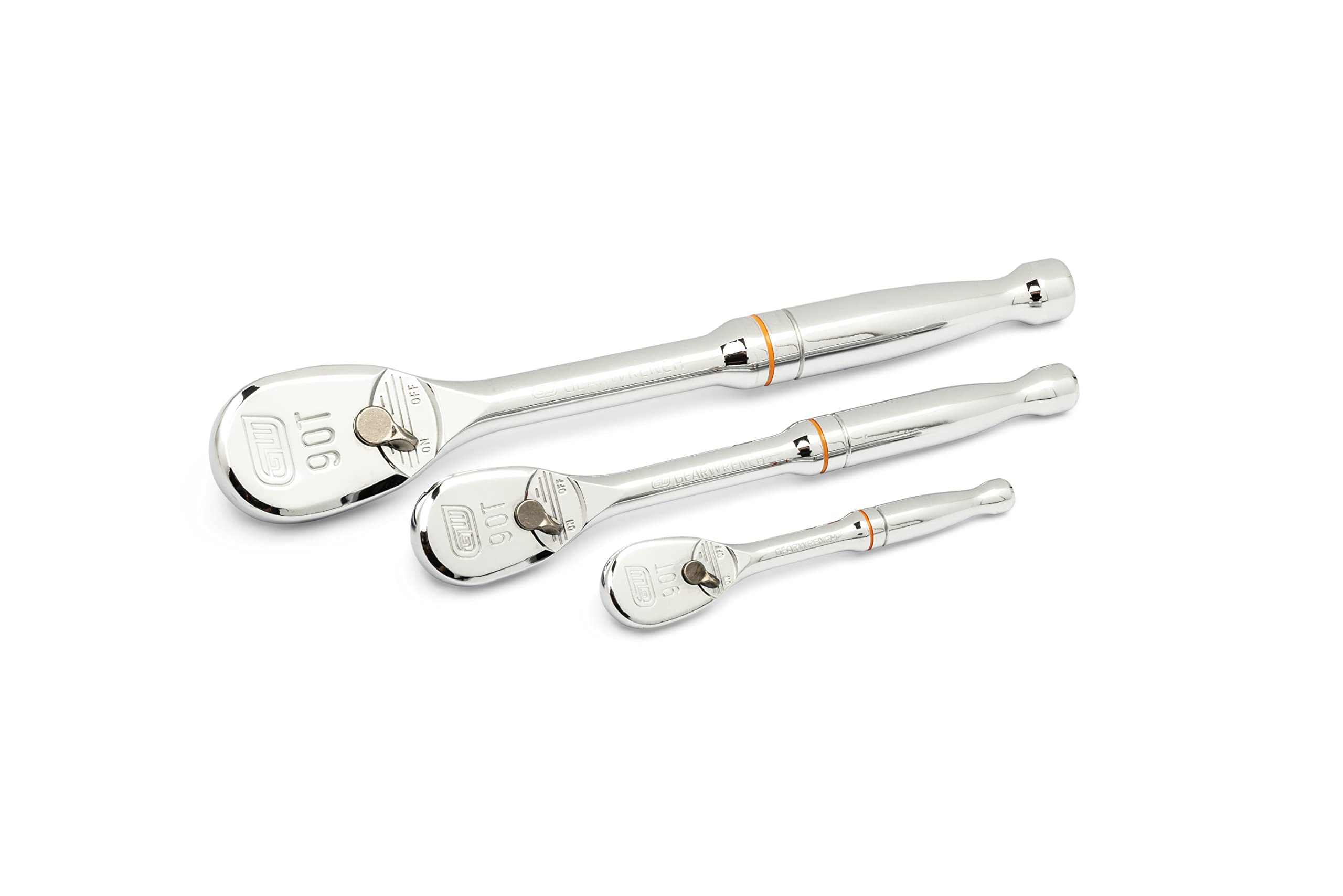 1/4, 3/8", 1/2" GEARWRENCH 90-Tooth SAE/Metric Mechanics Tool Set with EVA Foam Tray - 86529
