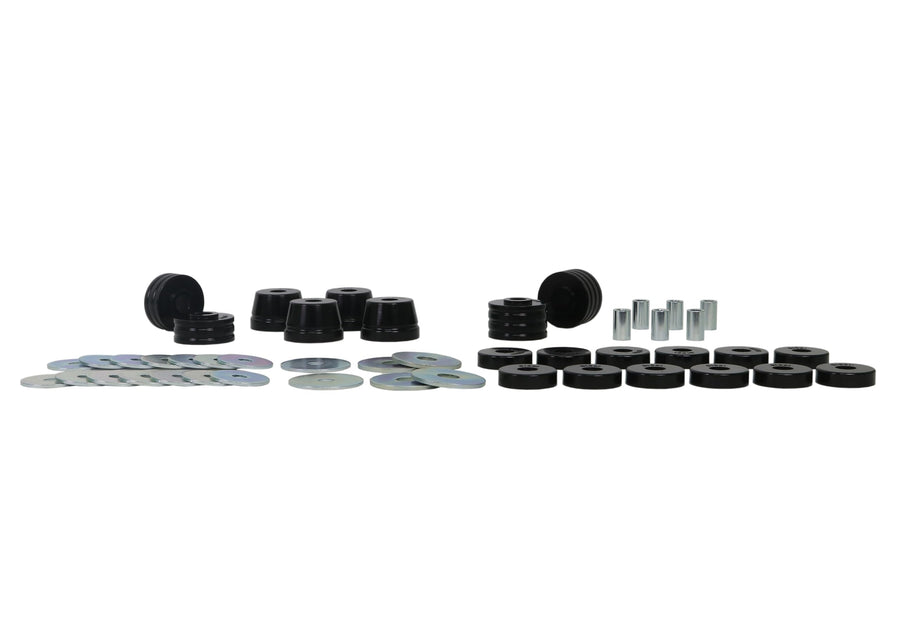 Whiteline W93566 Body Mount Bushing Assembly Ramcharger Compatible with Dodge 75-93, Dodge 75-80, Dodge 81-93, Dodge 91-93