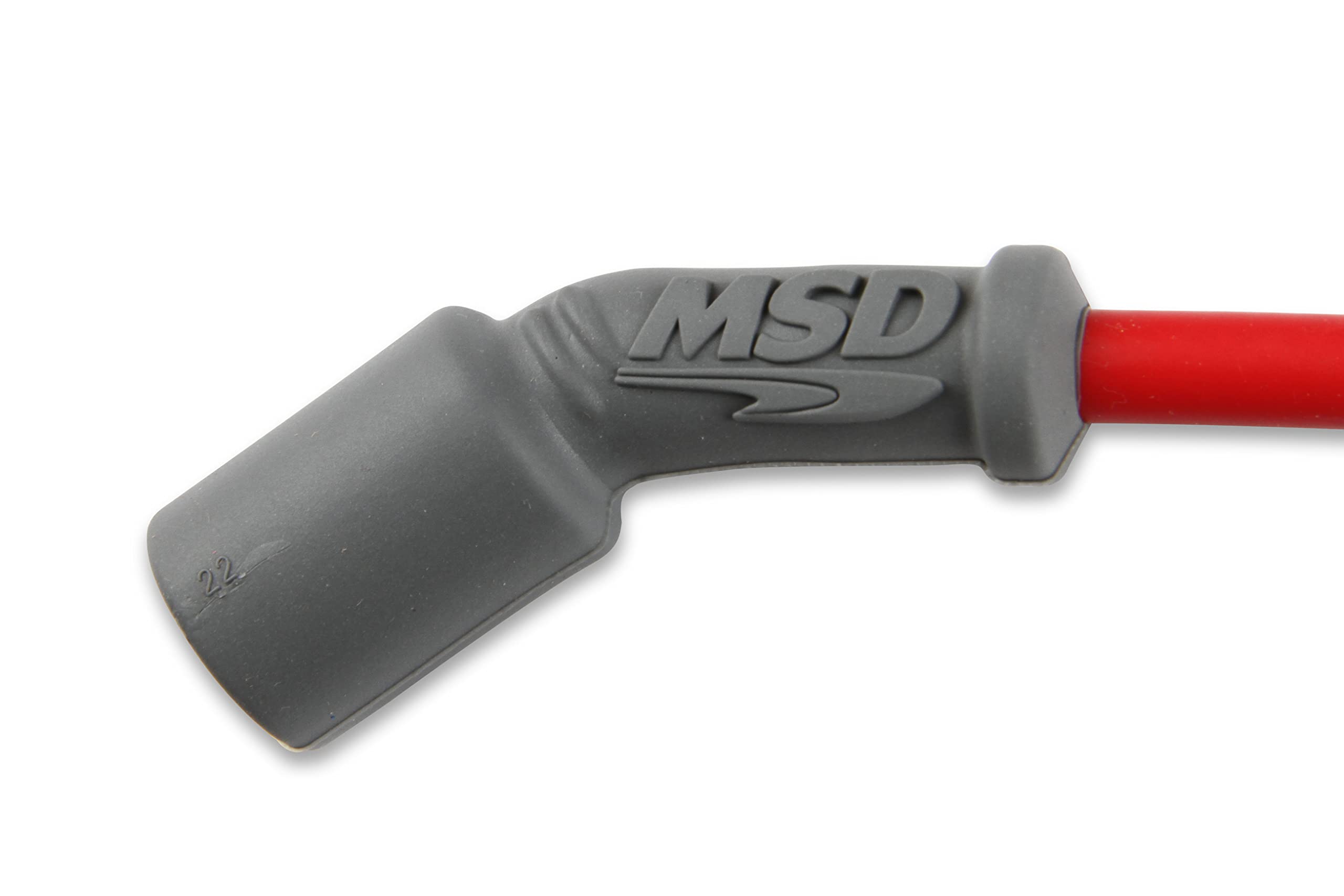 Super Conductor MSD 32819 Spark Plug Wire Set, Red