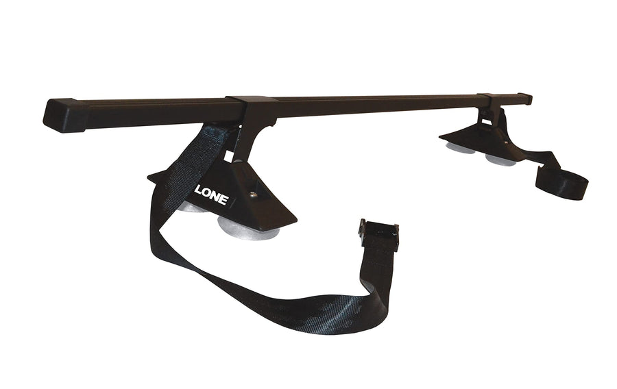 VersaRail™ Single Roof Rack - Square Crossbar - Bare Roof - Steel - 58" Long