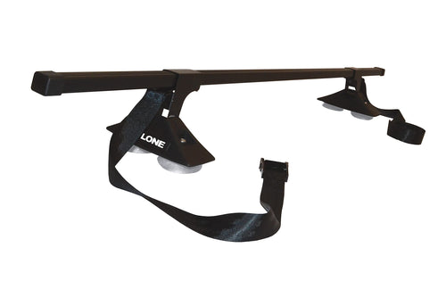 VersaRail™ Single Roof Rack - Square Crossbar - Bare Roof - Steel - 58" Long