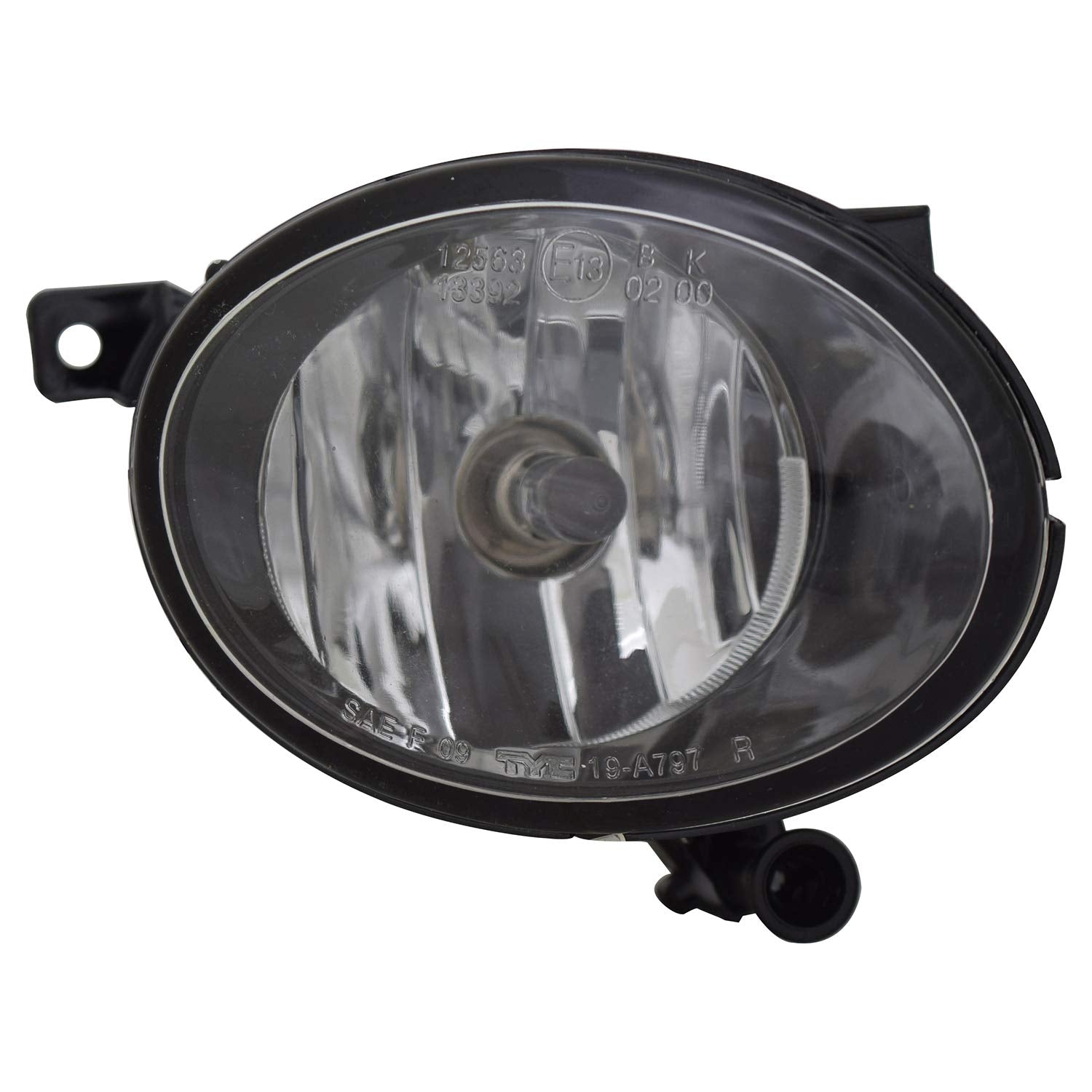 Right TYC Fog Light Assembly Compatible with 2012-2017 Volkswagen Tiguan