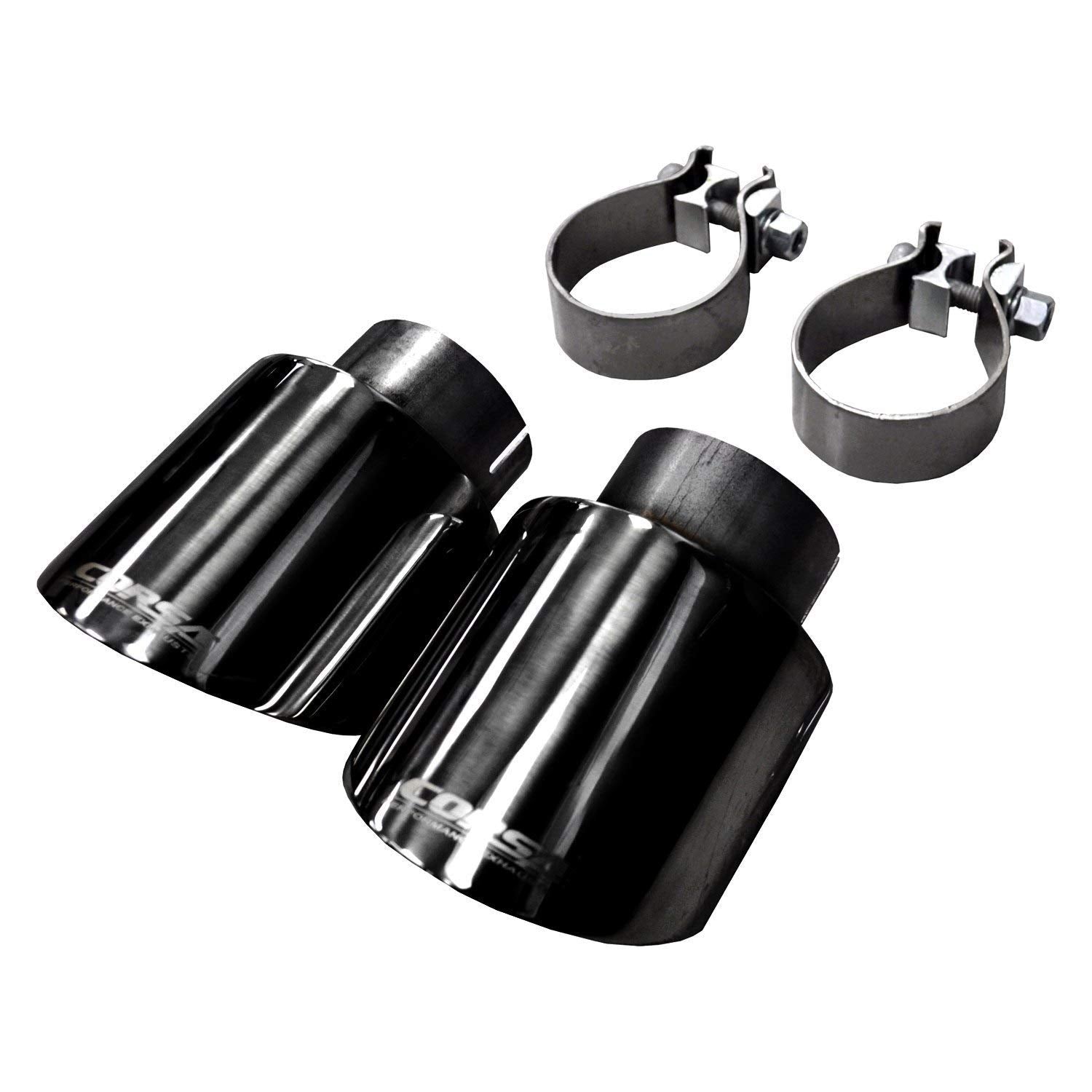 Exhaust Tip Kit Corsa 14497BLK (Only VW Golf R MK6 2.0L Turbo)