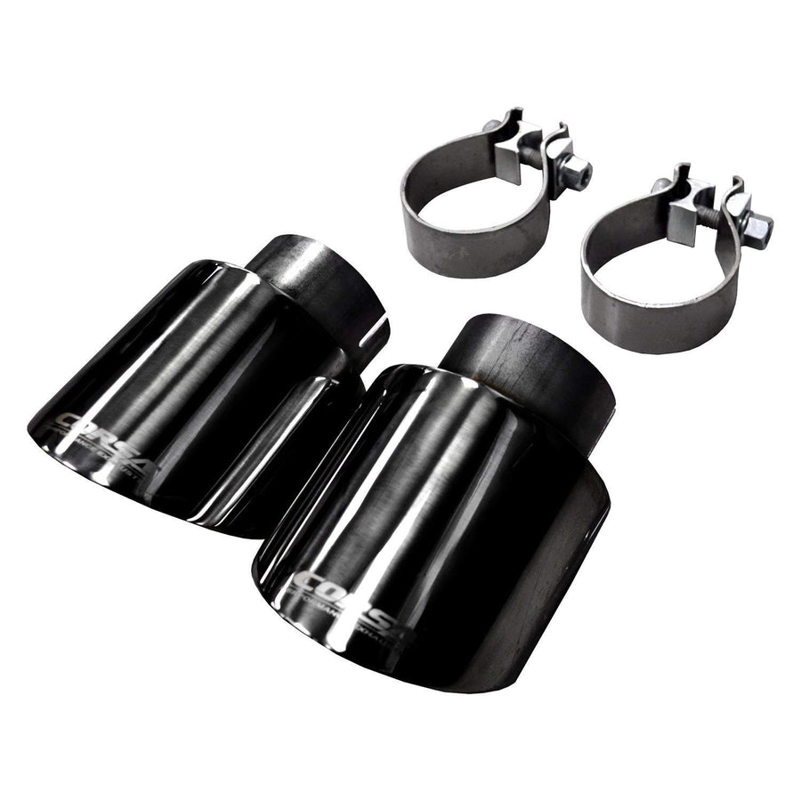 Exhaust Tip Kit Corsa 14497BLK (Only VW Golf R MK6 2.0L Turbo)