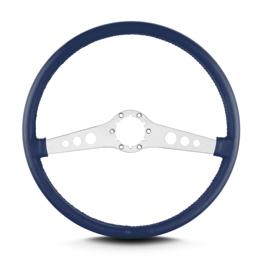15" Lecarra Brushed Thin Grip Blue 67704 Ss