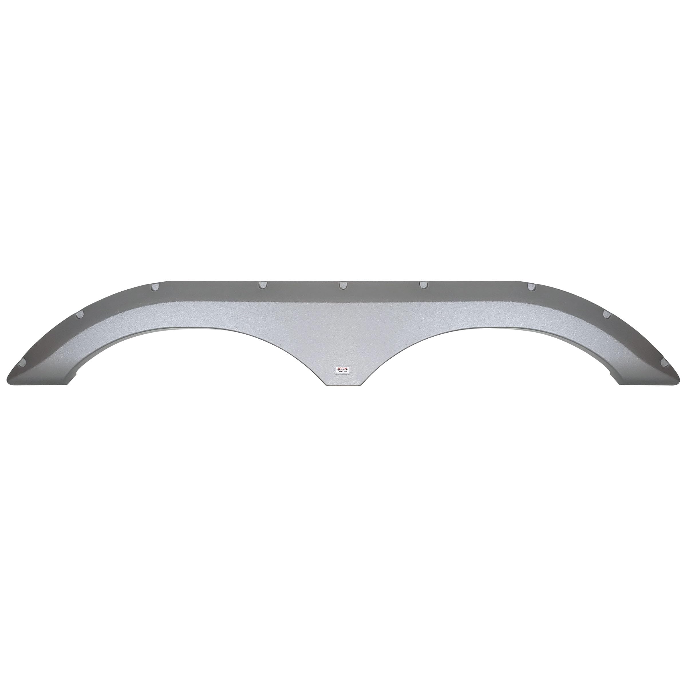 Tandem Axle Fender Skirt ICON 15195 FS4470 for Frontier - Polar White