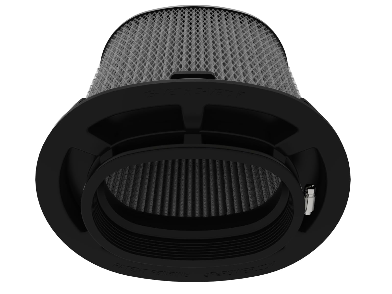 Momentum Intake Replacement Air Filter aFe POWER w/Pro DRY S Media - 5.50"x3.50" Inlet, 9" Tall - #20-91208D