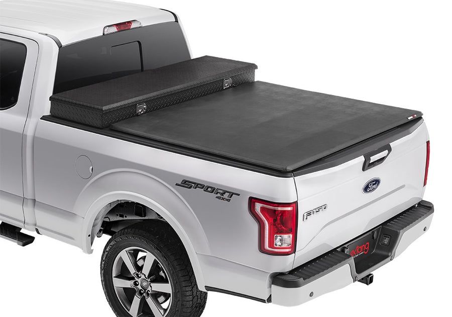 Extang Trifecta Toolbox 2.0 Soft Folding Truck Bed Tonneau Cover | 93455 | Fits 2014 - 2019 Chevy/GMC Silverado/Sierra 1500, 2014-18 2500/3500HD 8' 2" Bed (97.8")