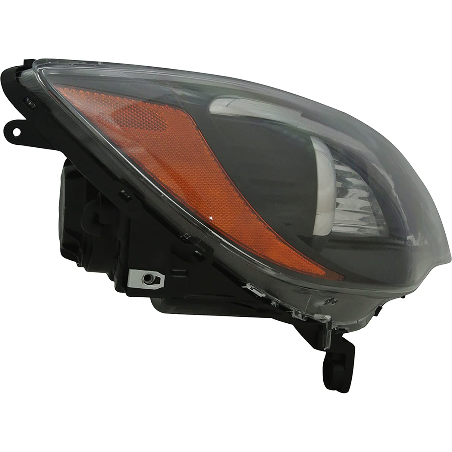Right TYC Headlight Assembly Compatible with 2011-2014 Chrysler 200