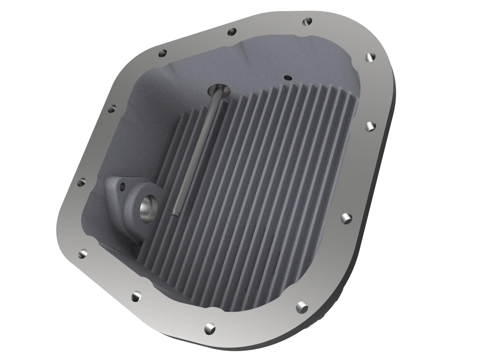 aFe POWER Rear Differential Cover Pro Series Black w/Machined Fins - #46-70152 - Ford F-150 97-23 (9.75-12)