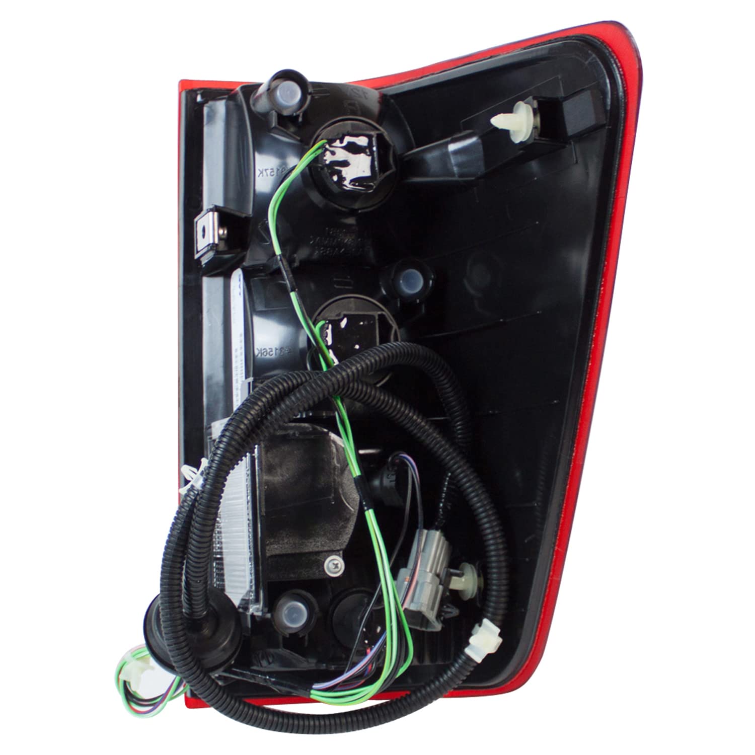 Left TYC Tail Light Assembly Compatible with 2004-2015 Nissan Titan