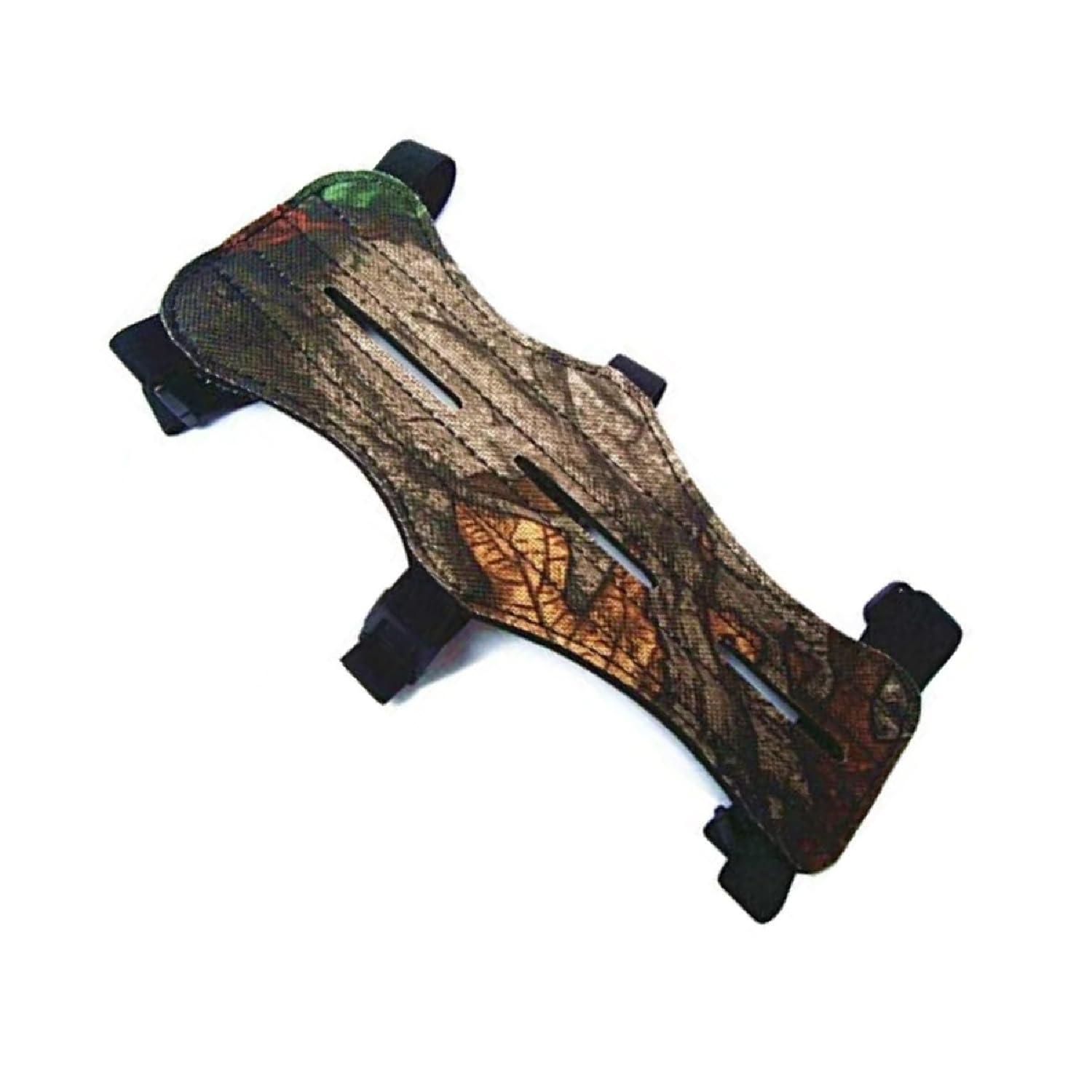 HME Adjustable Archery Bow Hunting Durable 12 Inch Long Arm Guard, Camo, One Size Fits Most