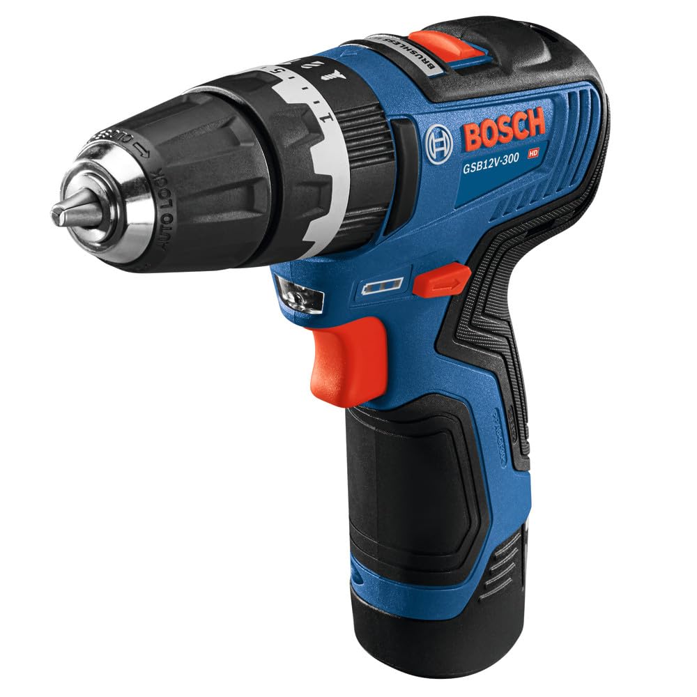 12V Max Bosch GSB12V-300 Brushless 3/8 In. Hammer Drill/Driver (Bare Tool)
