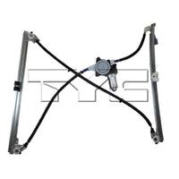 Front Driver Side TYC 660144 Compatible with DODGE/Chrysler Replacement Power Window Regulator Assembly with Motor
