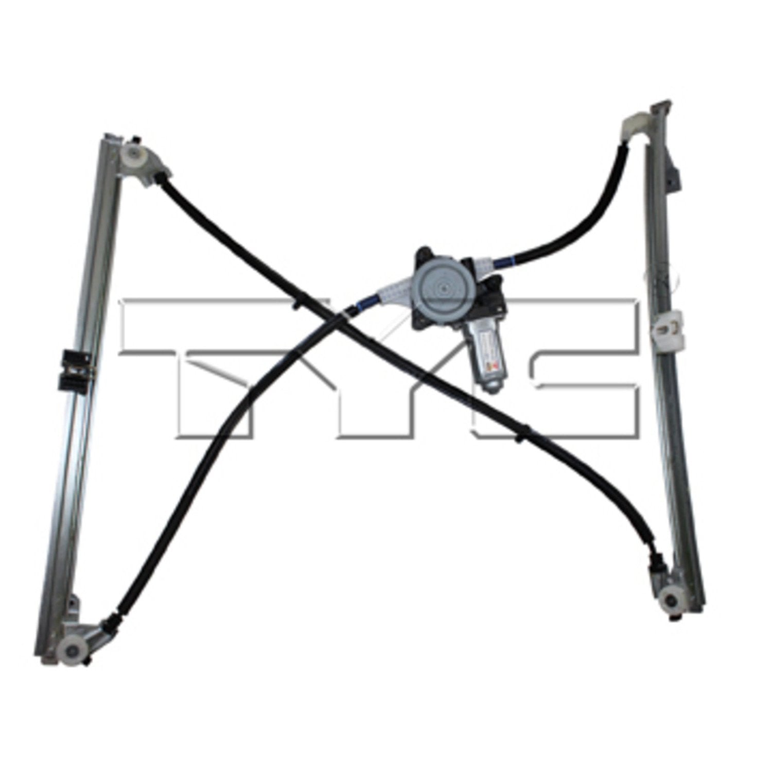 Front Driver Side TYC 660144 Compatible with DODGE/Chrysler Replacement Power Window Regulator Assembly with Motor