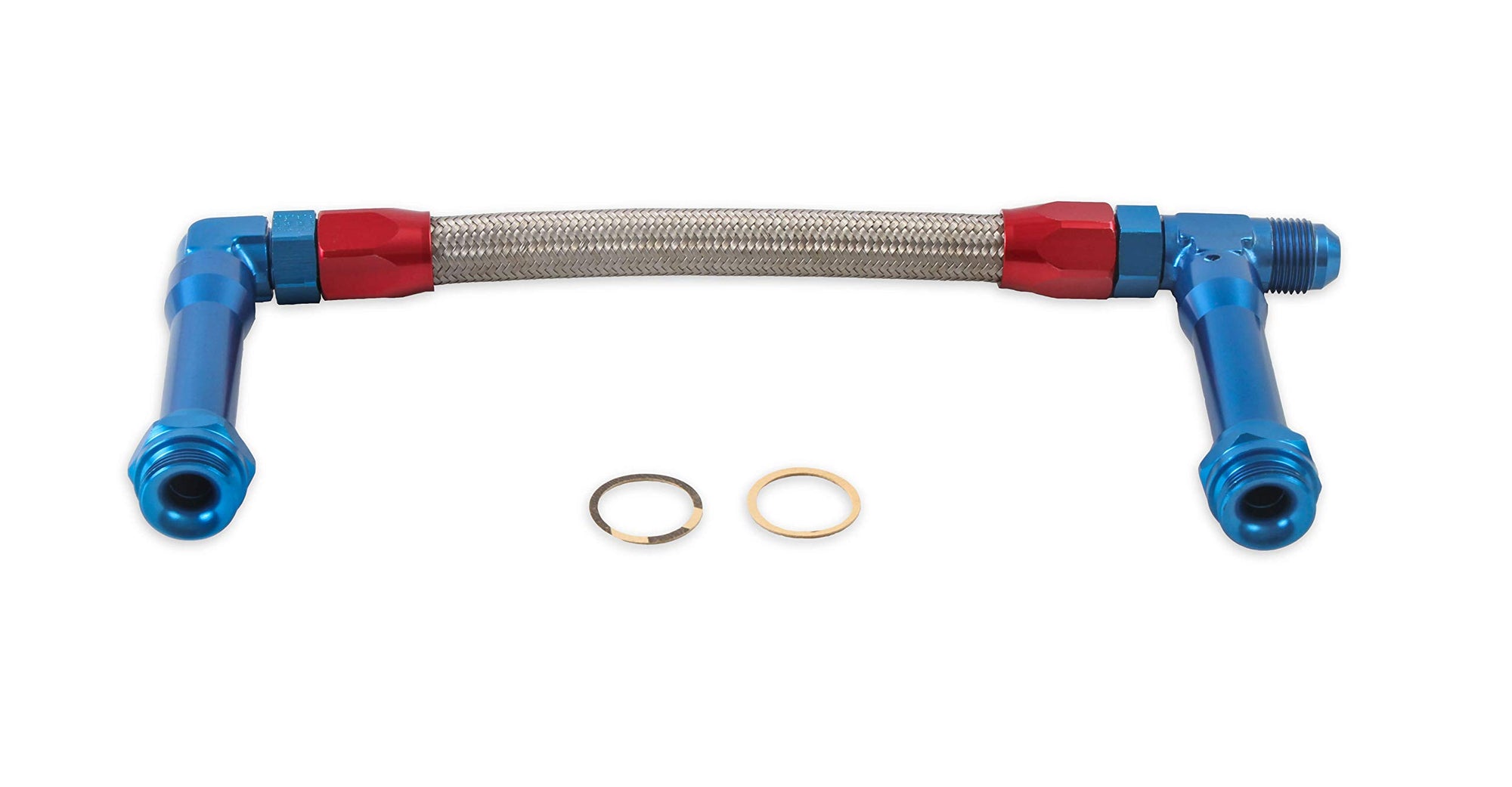 Billet Fuel Line Kit Earl's Performance 9-1/2 Single Inlet -6
