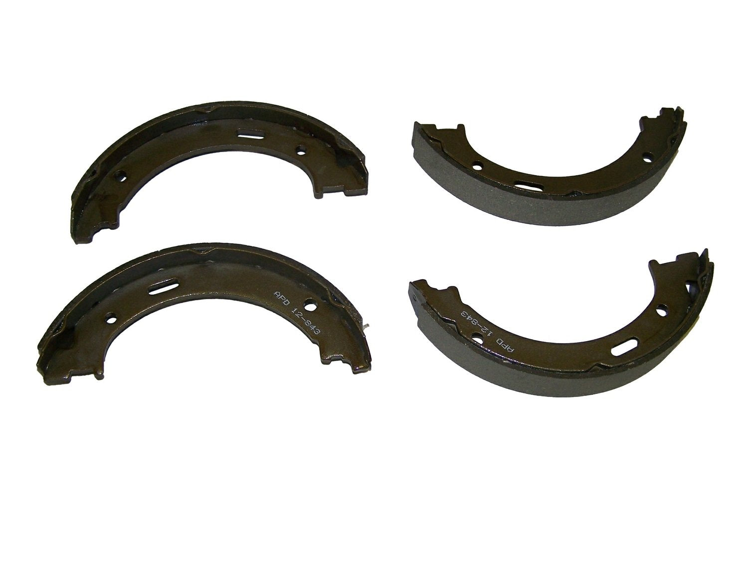 Brake Crown Automotive Parking Brake Shoe Set