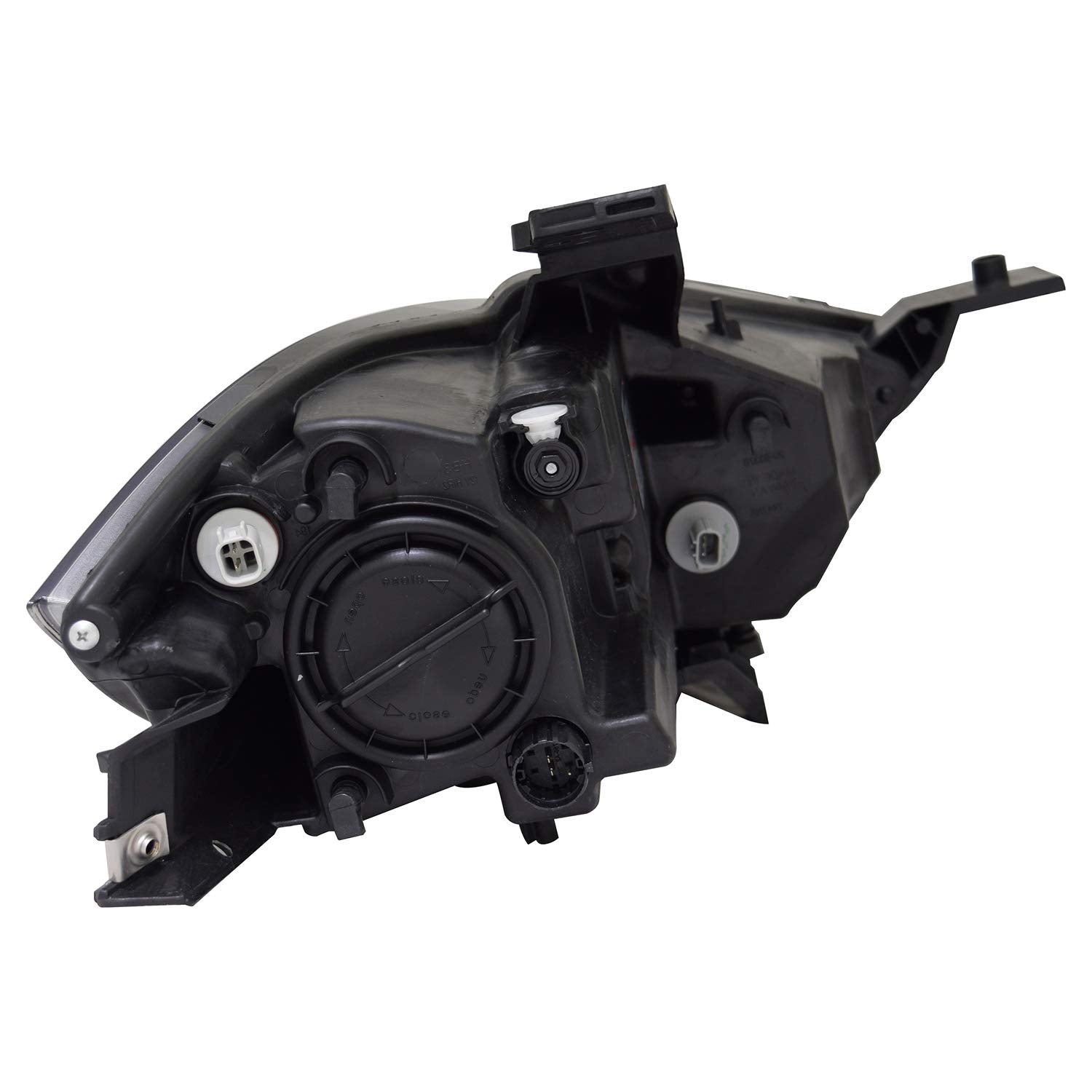 Left TYC Headlight Assembly Compatible with 2013-2015 Dodge Dart