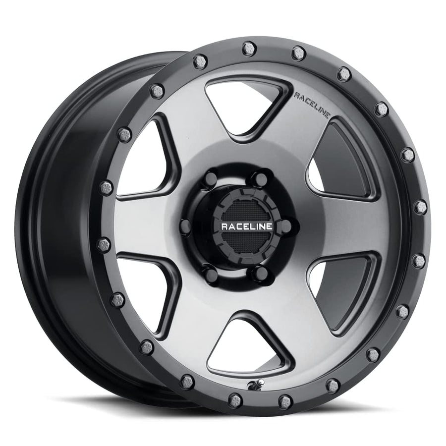 Gunmetal Raceline Boost 18X9 5X139.7 +12mm