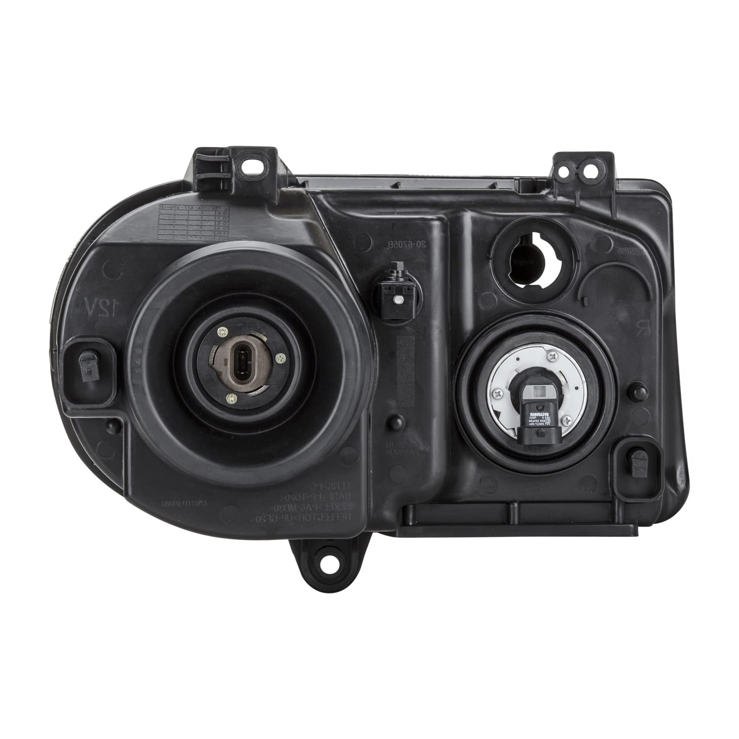 Left TYC Headlight Assembly Compatible with 2005-2010 Chrysler 300