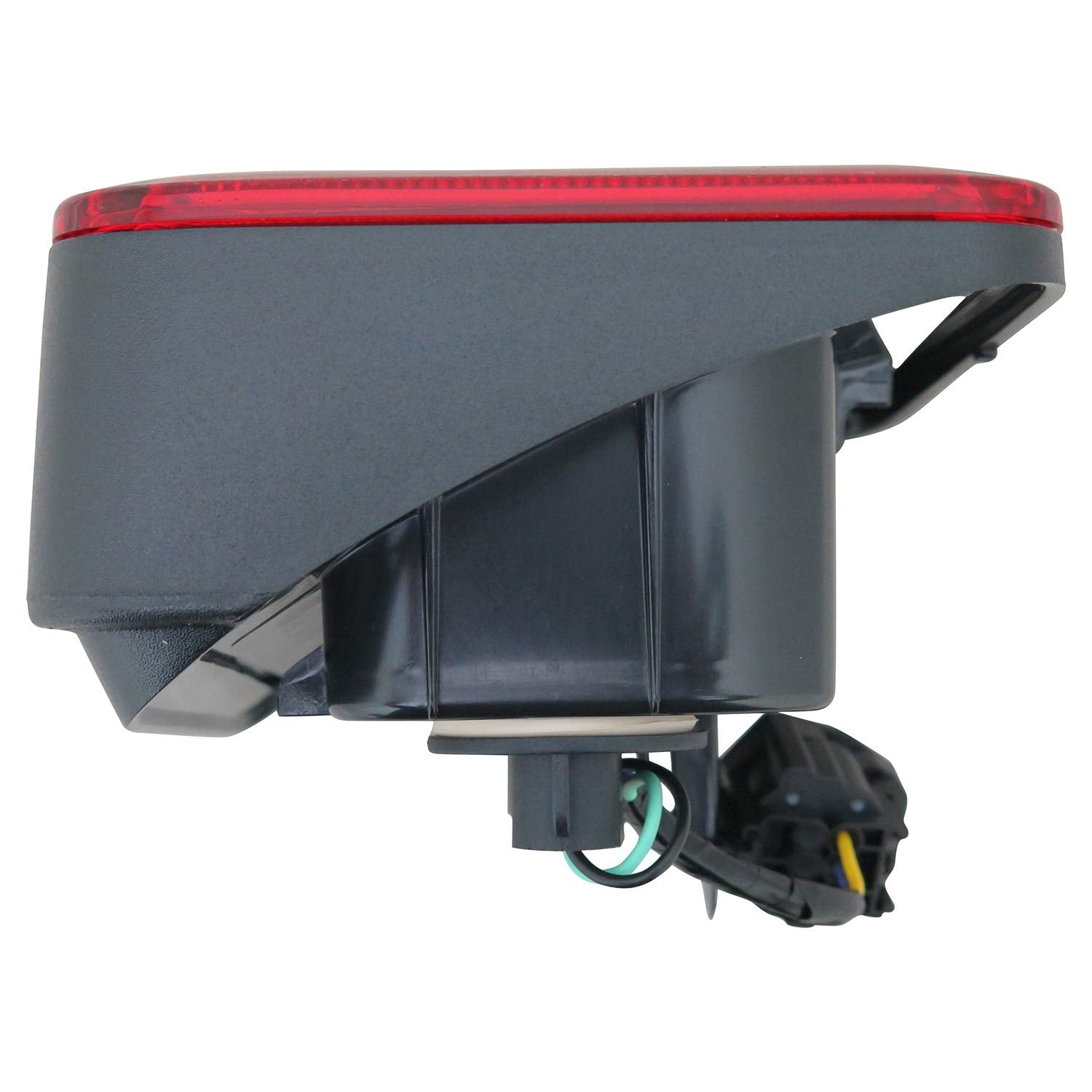 Left TYC Tail Light Assembly Compatible with 2007-2018 Jeep Wrangler