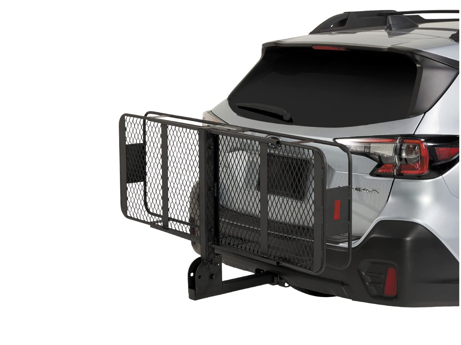 Folding SportRack SR9851 Hitch Basket, Black Vista