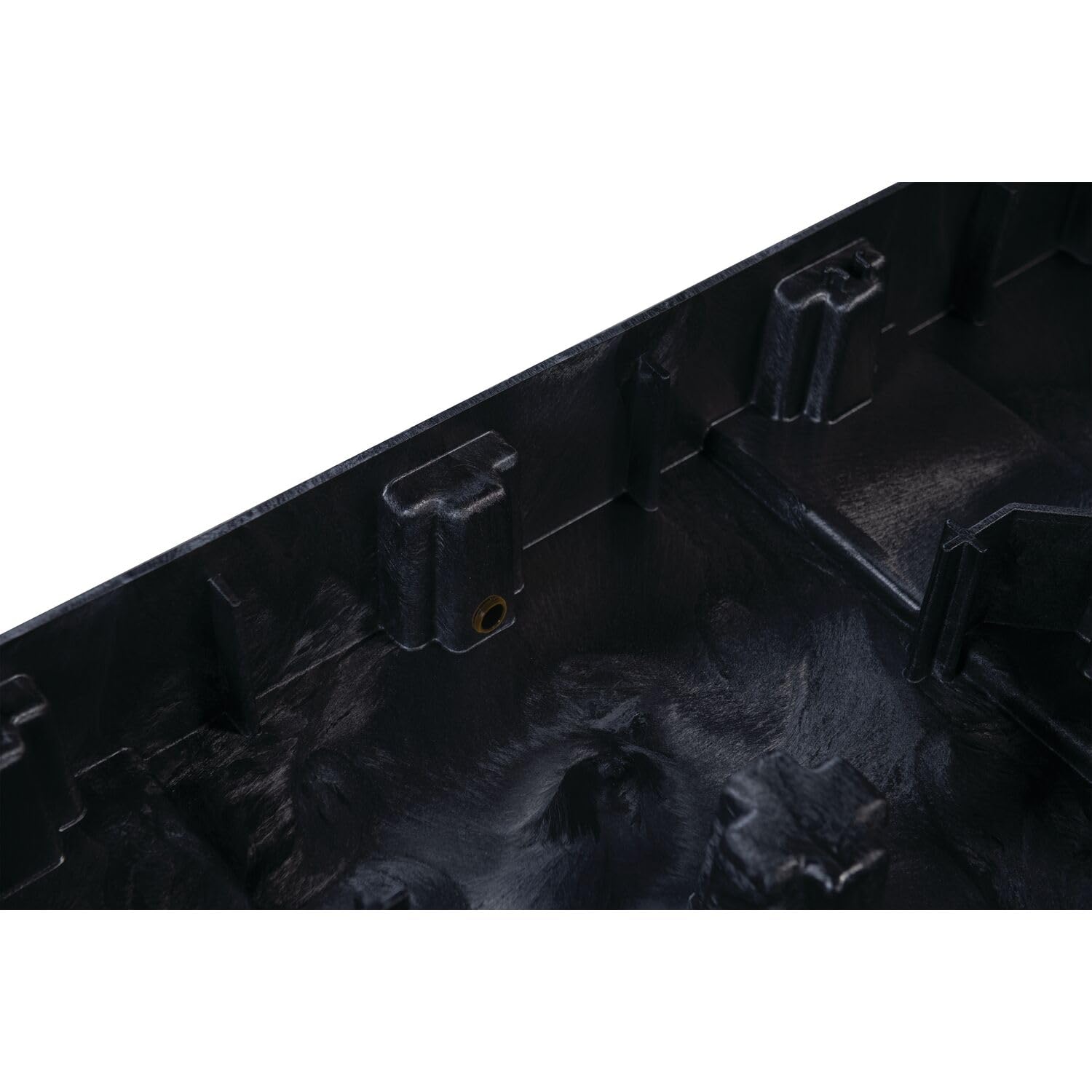 6 Eagle Drum Spill Platform with Drain and Forklift Pockets, 78.25"x51.5"x6.5", 88 Gallon Sump, 10,000 lbs. Load Capacity Containment Tray, Made in USA, Black, 1686D