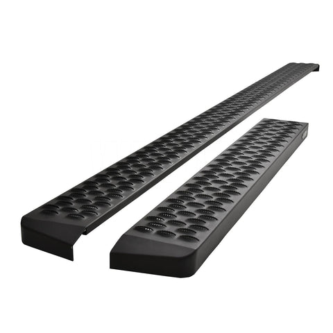 27-81005 Westin Grate Steps Running Boards 46" Driver & 97" Passenger Side Textured Black Pair