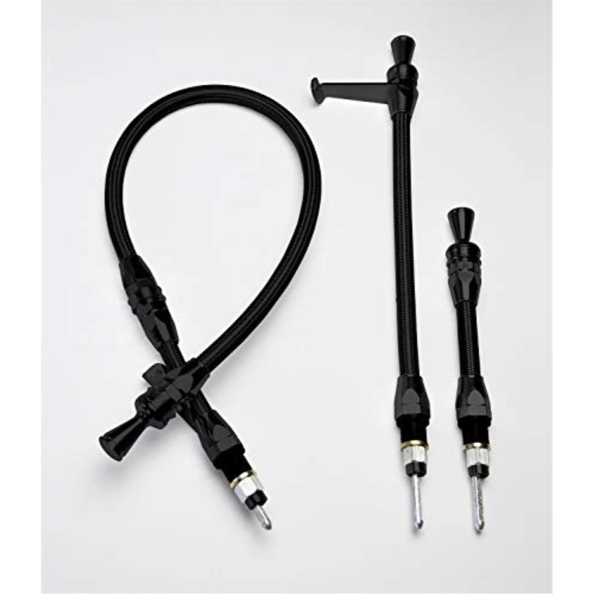 Lokar X1211937 Performance Products Dipstick Trans 4L80E Locking Trans Mount Flexible Black Ss Housing