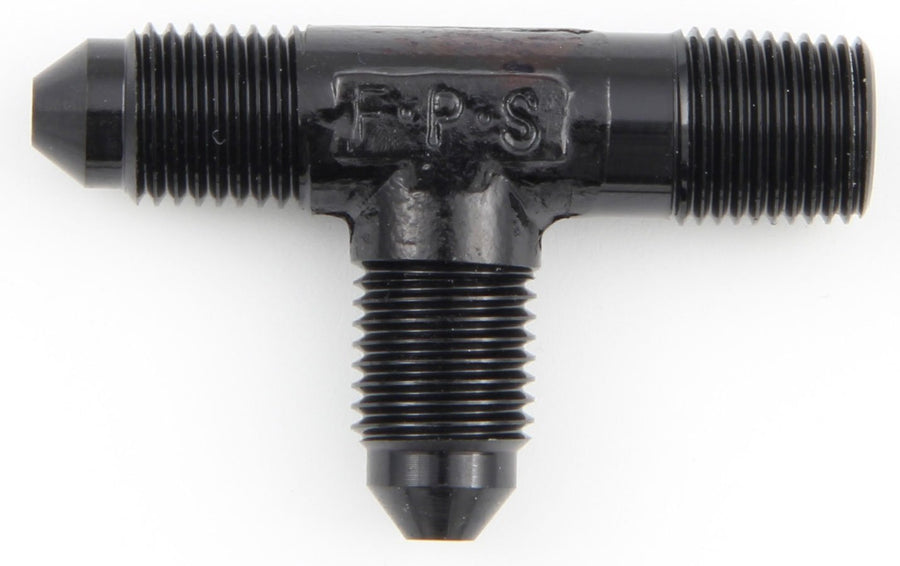 Fragola Performance Systems #3 Tee 1/8 Mpt On The Run Black 482603-BL