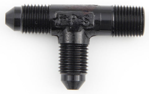 Fragola Performance Systems #3 Tee 1/8 Mpt On The Run Black 482603-BL