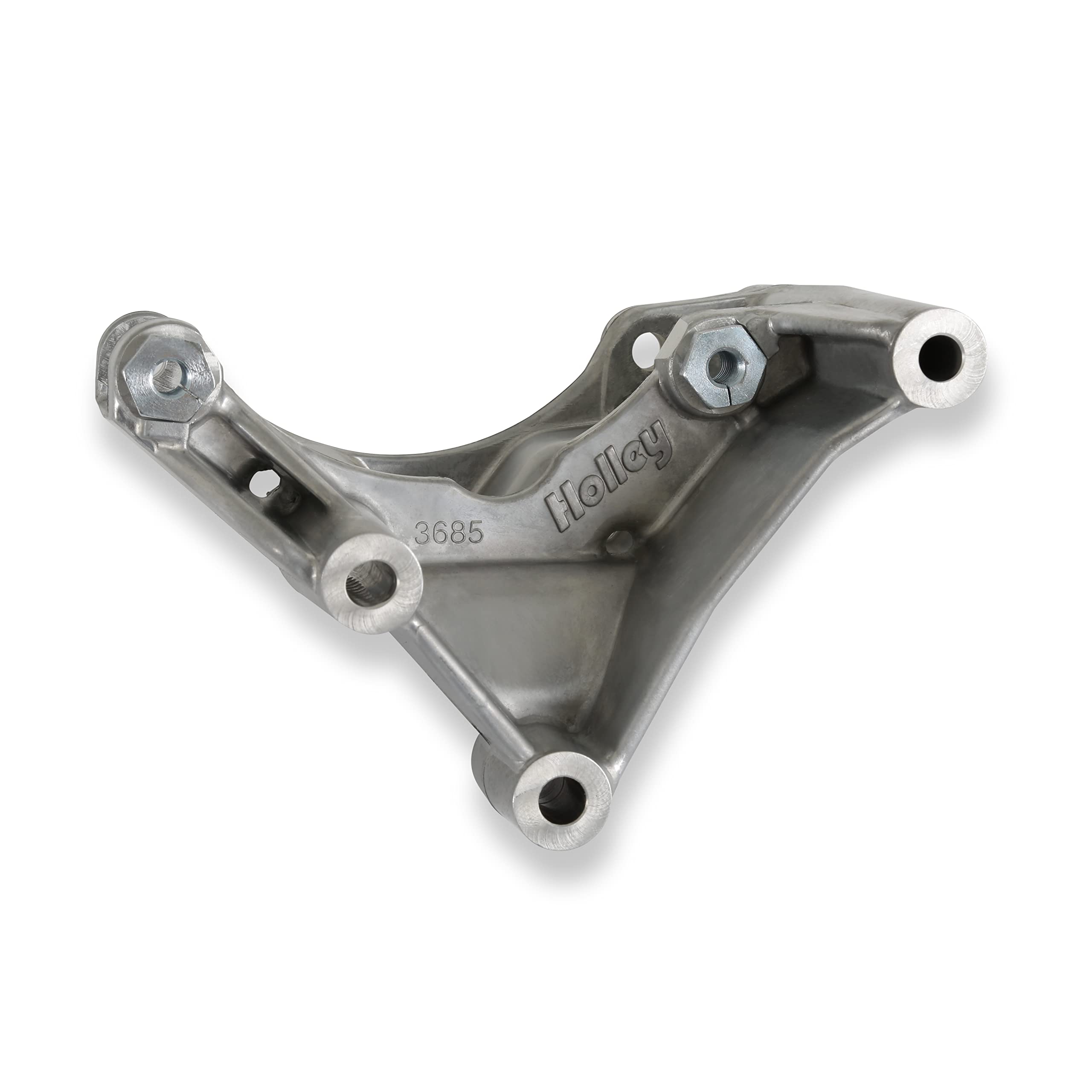 Holley Alternator Bracket Kit 97-409 - Natural Finish - Godzilla