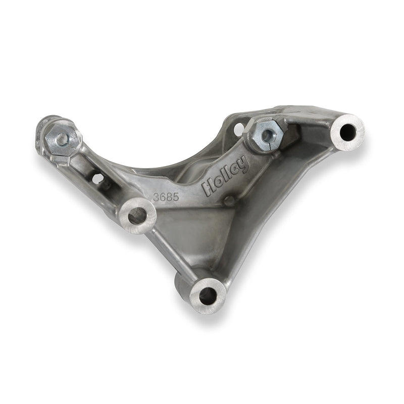 Holley Alternator Bracket Kit 97-409 - Natural Finish - Godzilla